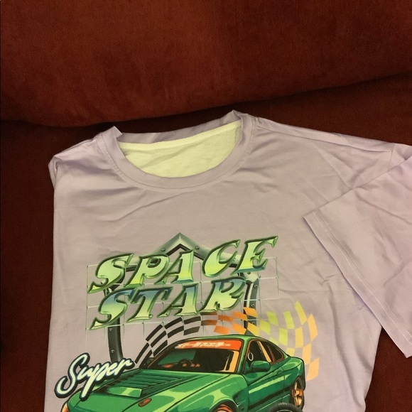 NWT Graphic 💚T-Shirt  Men’s Speedway Race Car Size Medium, Large,  XL 💚 - Picture 5 of 5